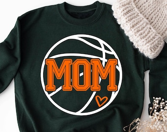 Sudadera para mamá aficionada al baloncesto, Sudadera para mamá, Sudadera del Día de la Madre, Sudadera de baloncesto, Regalo del Día de la Madre, Regalo para mamá, Regalo para ella, Vida de baloncesto
