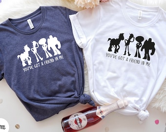You've Got a Friend in Me Shirt, Toy Story Friends Shirt, Two Infinity and Beyond Birthday, Toy Story Birthday Shirt, Disney Family T-shirt