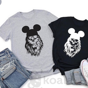 Chewbacca Shirt, Chewie Shirt, Disney Vacation Tee, Galaxy&#39;s Edge, Hollywood Studios, Rise of the Resistance, Chewbacca, Millennium Falcon