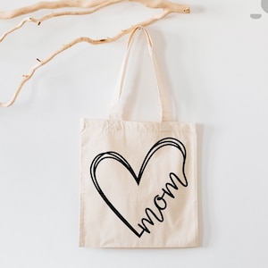 Mother's Day Gift Idea – Handprint Tote Bags – Nifty Mom