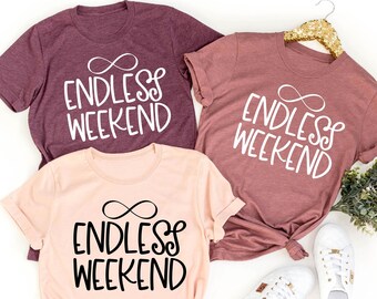 Endless Weekend Tshirt, Funny Retirement Gifts,New Retired Shirt, Gift for Retired,Retirement Shirt, Retirement Party Shirt, Retirement Gift
