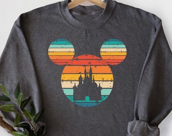 Disney Castle Sweatshirt, Disney Vacation Sweat, Disney Mickey Sweat, Disney Trip Sweat, Disney Family Sweat, Disney Trip Gift, Gift for Her