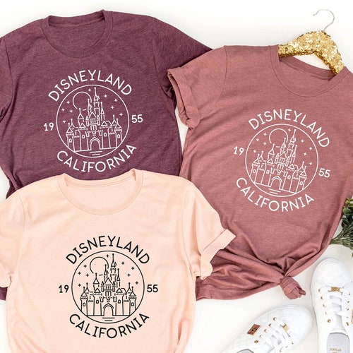 Disneyland California Shirt, Disneyworld, Disney Castle Shirt,Mickey Ears Disneyworld, Disney Shirt For Women, Disneyland Shirt For Family