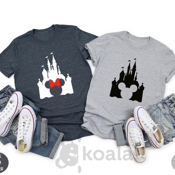 Disney Castle Family Shirt, Disney Vacation Shirt, Disney Mickey Minnie Shirt, Disneyland Shirt, Magic Kingdom Shirt, Disney Castle Shirt