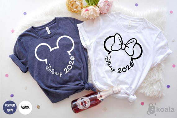 Disney Trip Shirt, Disney 2026 Shirt, Disneyland Shirts, Mickey Head, Disneyworld Family Shirts, Disney Family Shirts, Disney Vacation