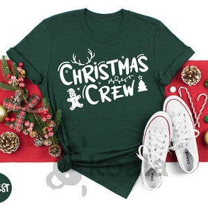 Christmas Crew Shirt, Christmas Tree Shirt, Merry Christmas Shirt, Funny Christmas Shirt, Merry And Bright Shirt, Cute Christmas Shirt