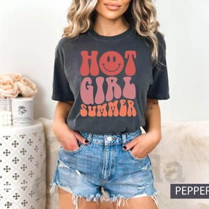 Hot Girl Summer Shirt, Girl Summer Shirt, Comfort Colors Shirt, Vacation Shirt, Summer Vacation, Travel Shirt, Hot Girl Summer, Mom Gift
