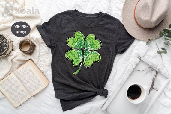 Green Glitter Shamrock Shirt, Shamrock Shirt, St Patrick Hoodie, Gift For Irish, Irish Shirt, Patrick Day Shirt, St Patrick's Day Shirt
