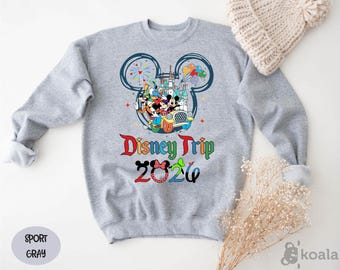 Disney Trip 2026 Sweatshirt, Disney Family Sweatshirt, Family Disneyworld Sweatshirt, Disneyland Sweatshirt, Disneyworld Family, Disneyworld
