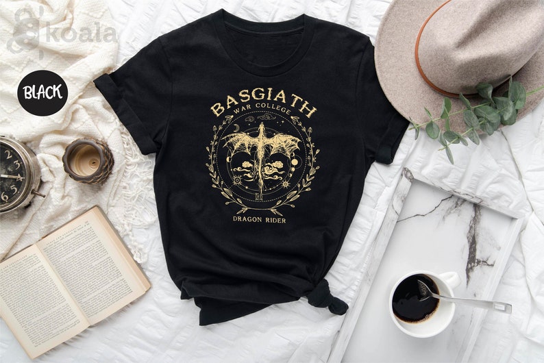 Basgiath War College Shirt, Dragon Rider Shirt, Fourth Wing Shirt, Wing Leader Shirt, Iron Flame Shirt, Rider Quadrant Shirt, Wing Leader image 1