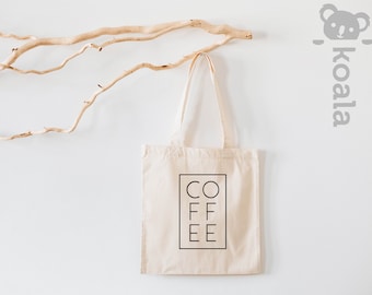 Coffee Tote Bag, Coffee Lover Tote Bag, Coffee Addiction Tote Bag, Gift for Coffee Lover, Teacher Gift, Coffee Tote Bag Women, Gift for Her