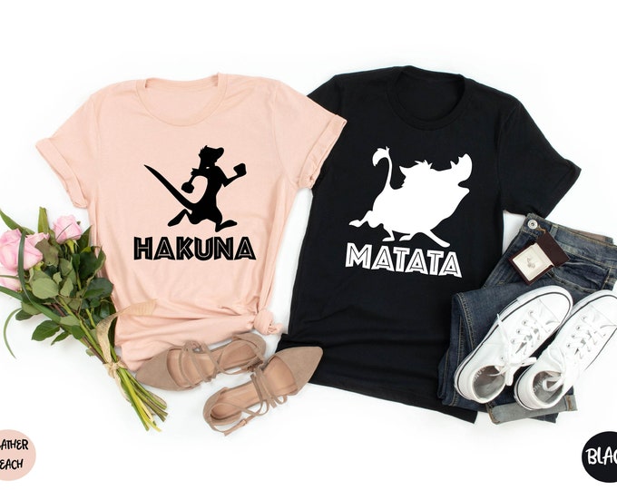 Hakuna Matata Shirt Animal Kingdom Gift for Disney Shirts - Etsy