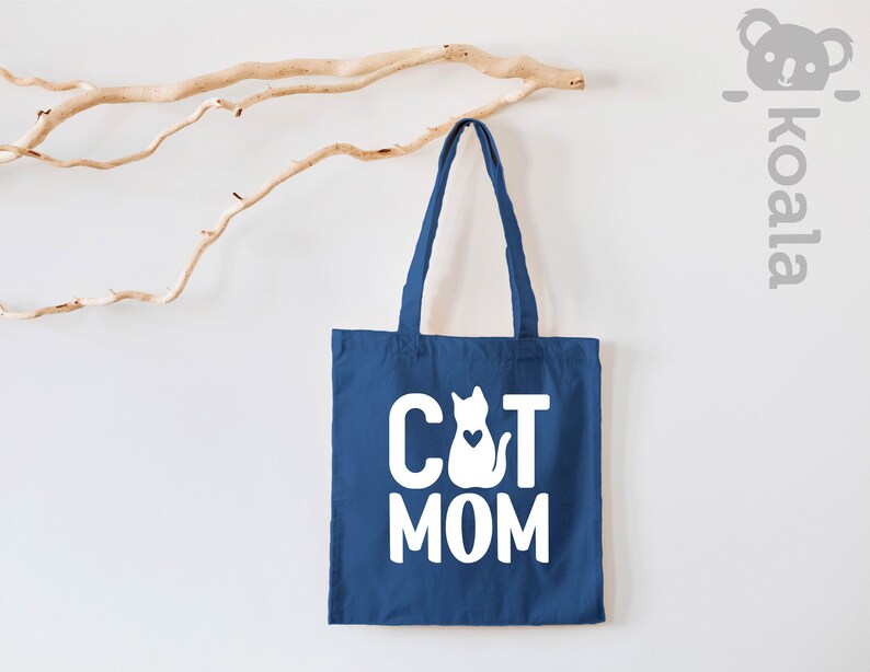 Sac fourre-tout pour maman chat, sac fourre-tout personnalisé pour maman chat, sac fourre-tout pour la fête des mères, sac fourre-tout pour maman chat, cadeau pour amoureux des chats, cadeau pour elle, sac fourre-tout pour amoureux des animaux de compagnie image 6