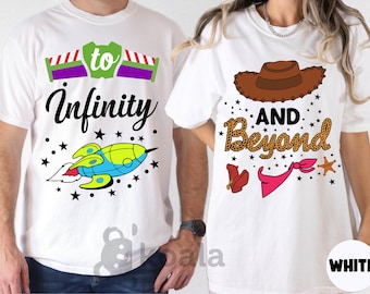 To Infinity and Beyond Shirt, Toy Story Matching Shirt, Toy Story Couple Shirt, Andy Shirt, Disney Matching Shirt, Buzz Shirt, Woody Shirt