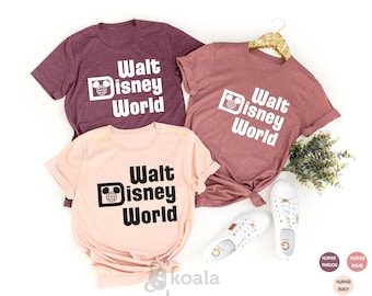 Walt Disney World T-shirt, Disney World Retro T-shirt, Walt Disney World Shirt, Disney Retro Shirt, Disney Epcot Shirt, Disney Tee
