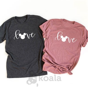 Disney Love Shirt, Mickey Ears Shirt, Disneyland, Disneyworld Shirt, Disney Trip 2022, Disney Family Vacation