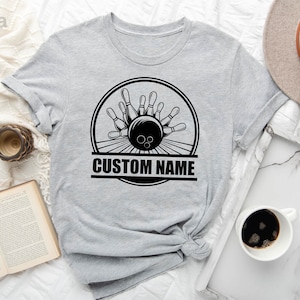 Custom Bowling Shirt, Bowling Team Shirt, Personalized Bowling Shirt, Bowling Lover Shirt, Bowling Squad Shirt, Gift for Bowling Lover