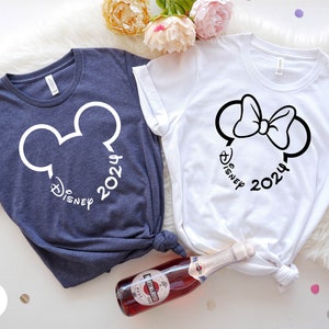 Disney Trip Shirt, Disney 2024 Shirts, Disneyland Shirts, Mickey Head, Disneyworld Family Shirts, Disney Family Shirts, Disney Vacation