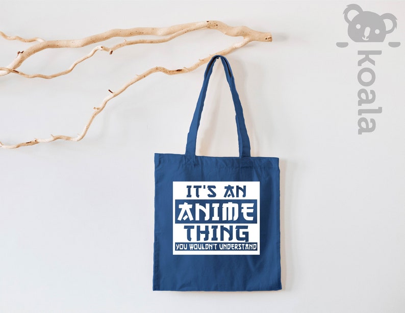 Anime Tote Bag, Gift for Anime Lover, Gift for Anime Fan, It's An Anime Thing You Wouldn't Understand, Anime Otaku Tote Bag, Cool Anime Tote image 6