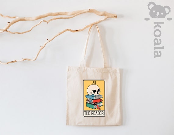 Book Lover Tote Bag, Teacher Gift, Book Lover Gift, Canvas Jumbo Tote Bag, Eco Tote Bag, Zippered Tote Bag, Gift for Her, Women Tote Bag