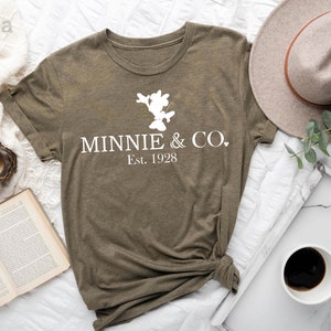 Minnie Co Est.1928 Disney Shirt, Minnie Mouse Shirt, Minnie T-Shirt, Vacation Shirt, Minnie Shirt, Minnie Co Head Shirt, Minnie Co. Shirts image 2