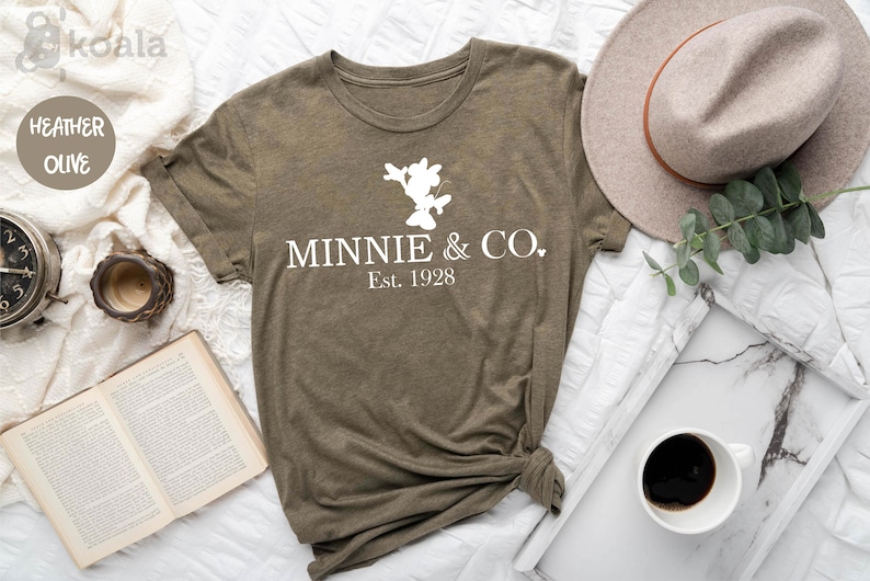 Minnie Co Est.1928 Disney Shirt, Minnie Mouse Shirt, Minnie T-Shirt, Vacation Shirt, Minnie Shirt, Minnie Co Head Shirt, Minnie Co. Shirts image 2