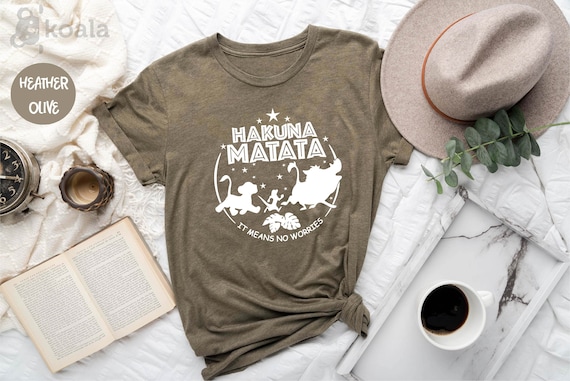 Hakuna Matata Shirt, Animal Kingdom, Gift For Disney Shirts, ,Disney Family Shirts, Disney Vacation, Disneyworld Shirt