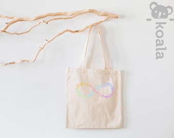 Autism Infinity Symbol Tote Bag, Autism Month Tote Bag, Autism Mom Tote Bag, Autism Awareness Tote Bag, Neurodiversity Tote Bag, Autism Gift