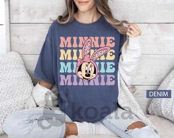 Comfort Colors Shirt, Minnie Mouse Pink Shirt, Minnie Shirt, Girl Birthday Gift, Disneyland Shirt, Disney World Shirt, Comfort Color Minnie