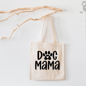 Dog Mom Tote Bag, Dog Mama Tote Bag, Dog Mom Gift, Dog Mom Tote Bag, Dog Mom Tote Bag, Gift For Her, Animal Love,Fur Mama,Dog Lover Tote Bag image 1