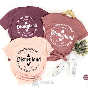 Disneyland California Shirt, Disneyworld, Family Vacation Shirt, Family Trip 2025 Shirt, Disneyland Shirt For Family, Family Vacation 2025