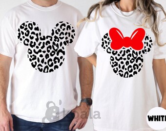 Disney Shirt, Leopard Mickey Shirt, Cheetah Mickey Shirt Minnie Shirt, Animal Kingdom shirt, Vacation Shirt, Matching Family Shirts