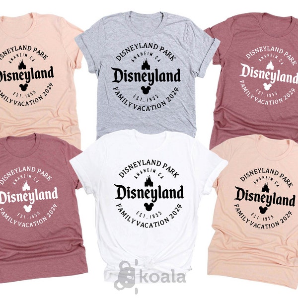 Disneyland California Shirt, Disneyworld, Family Vacation Shirt, Family Trip 2024 Shirt,Disneyland Shirt For Family,Family Vacation 2024 Tee