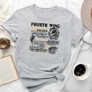 Fourth Wing Shirt, There is Nowhere in Existence, Basgiath War College Shirt, I Am Infinite Shirt, Iron Flame, Fantasy Reader, Bookish Merch