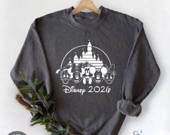 Disney 2026 Sweatshirt, Disney Sweatshirt, Disney Family Sweatshirt, Disneyland Sweatshirt, Mickey And Minnie Shirt, Disney Trip Sweatshirt