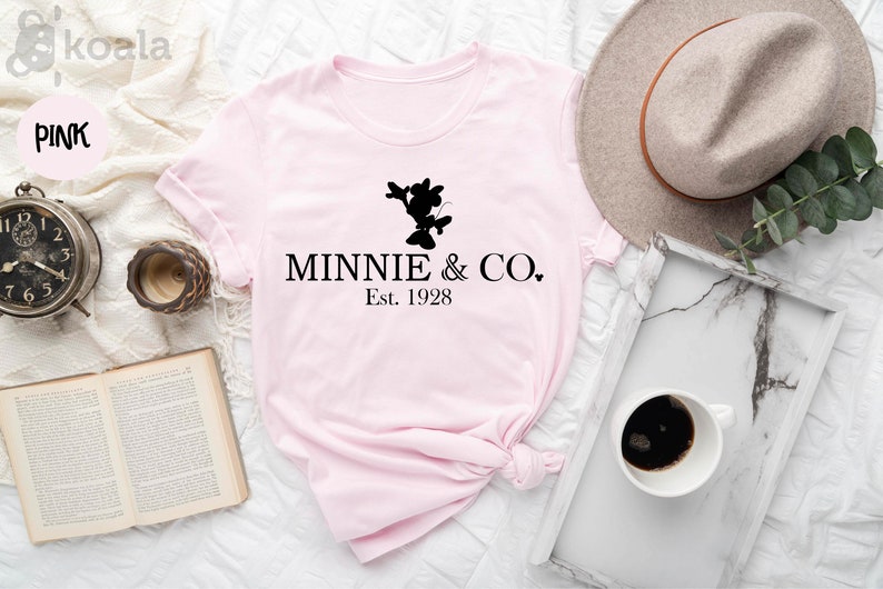 Minnie Co Est.1928 Disney Shirt, Minnie Mouse Shirt, Minnie T-Shirt, Vacation Shirt, Minnie Shirt, Minnie Co Head Shirt, Minnie Co. Shirts image 1