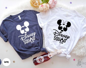 Disney Squad 2026 Shirt, Disney Trip Shirt, Custom Disney Trip Shirt, Matching Disney Group Shirt, Family Mickey Shirt, Minnie Mouse Gift