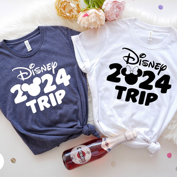 Disney 2024 Trip Shirt, Disney Family Trip 2024, Disney Family Shirt, Disney World Shirt, Disney Family Vacation Shirt, Disney 2024 Gift