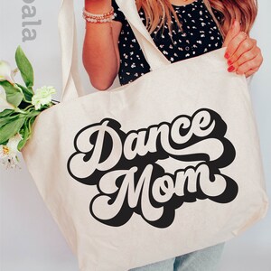 Dance Mom Tote Bag, Favorite Mom Tote Bag, Dance Lover Mom Gift, Dance Mama Tote Bag, Dance Mom Gifts, Gift For Dance Mom, Mothers Day Bag 画像 2