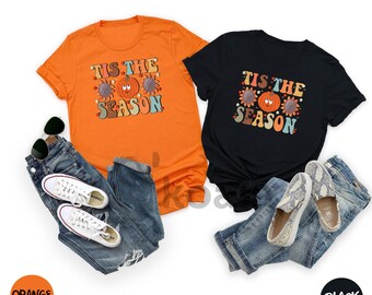 Tis The Season Shirt, Pumpkin Season Shirt, Halloween Shirt, Happy Pumpkin Season, Halloween Party Shirt, Pumpkin Shirt, Gift for Her
