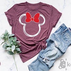 Disneyworld Trip Shirt, Disney Family Shirt, Family Disneyworld Shirt, Mickey Sketch Shirt, Minnie Women Shirt, Mickey Couple Shirt, Disney image 2