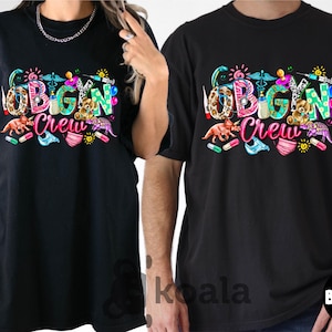 a man and woman wearing t - shirts that say vegan crew