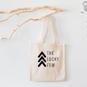 Lucky Few Tote Bag, Down Syndrome Tote Bag, Three Arrows Tote Bag, Awareness Tote Bag, Down Syndrome Parents Gift, Motivational Tote Bag