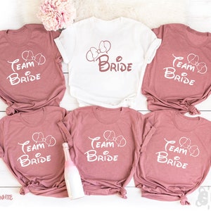 Bride Shirt, Bachelorette Party, Team Bride, Disney Shirt, Disney Bachelorette, Bride Gift, Bridal Gift, Wedding Gift, Wife Shirt