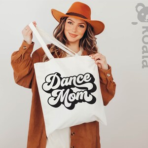 Dance Mom Tote Bag, Favorite Mom Tote Bag, Dance Lover Mom Gift, Dance Mama Tote Bag, Dance Mom Gifts, Gift For Dance Mom, Mothers Day Bag 画像 4