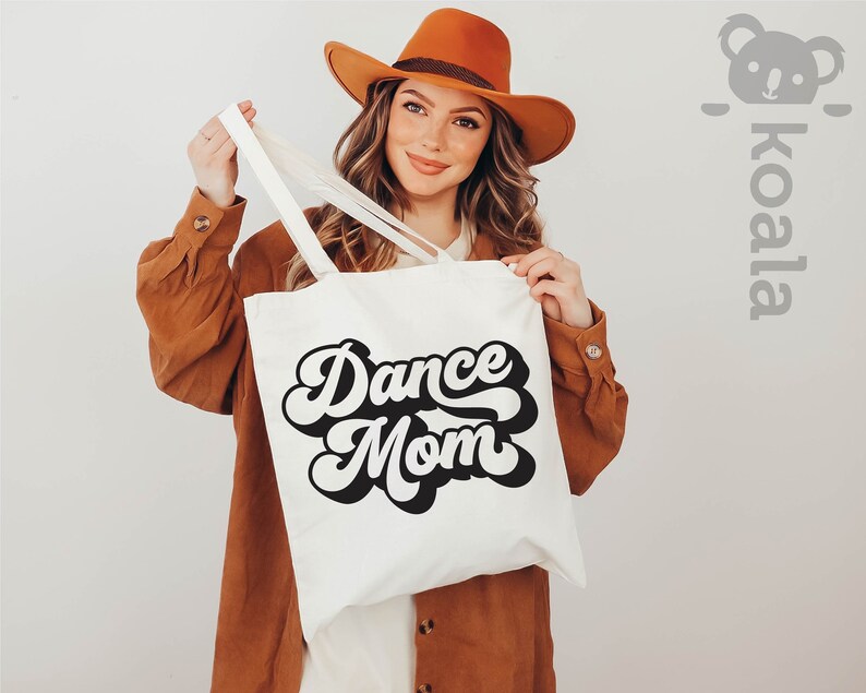 Dance Mom Tote Bag, Favorite Mom Tote Bag, Dance Lover Mom Gift, Dance Mama Tote Bag, Dance Mom Gifts, Gift For Dance Mom, Mothers Day Bag 画像 4