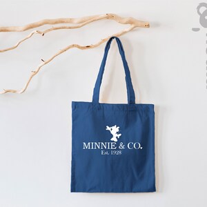 Minnie Co Est.1928 Disney Tote Bag, Minnie Mouse Tote Bag, Minnie Tote Bag, Vacation Tote Bag, Minnie Tote Bag, Minnie Co Head Tote Bag image 6