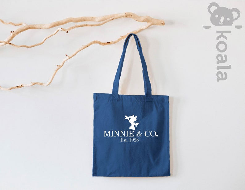 Minnie Co Est.1928 Disney Tote Bag, Minnie Mouse Tote Bag, Minnie Tote Bag, Vacation Tote Bag, Minnie Tote Bag, Minnie Co Head Tote Bag image 6