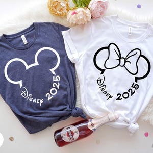 Disney Trip Shirt, Disney 2025 Shirt, Disneyland Shirts, Mickey Head, Disneyworld Family Shirts, Disney Family Shirts, Disney Vacation
