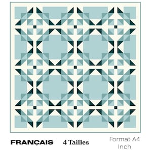RITOURNELLE Patron de Quilt PDF en Français